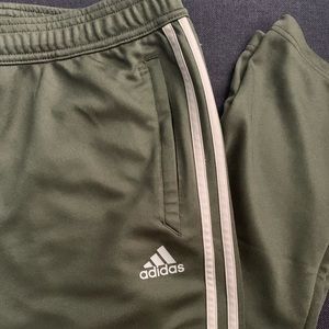 Adidas Army Green Soccer Pants